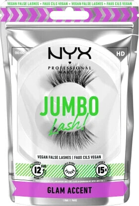 Künstliche Wimpern Jumbo Lash 06 Glam Accent (1 Paar), 2 St