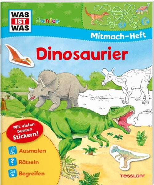 WIW Junior Mitmach-Heft: Dinosaurier