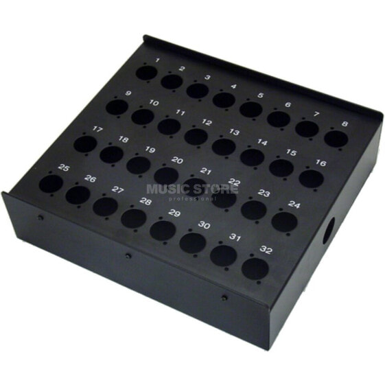 MUSIC STORE Stagebox - 32 / 32-Holes for Floor/Wall, D-Series