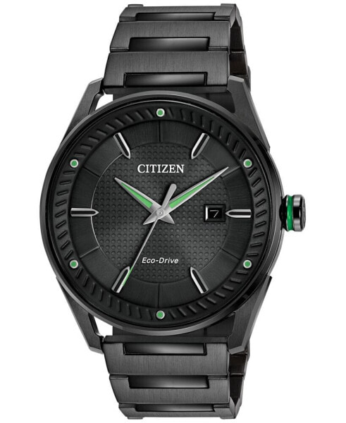 Drive from Citizen Eco-Drive Men's Black Ion-Plated Stainless Steel Bracelet Watch 42mm BM6985-55E