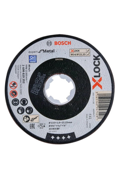 - X-lock - 115*1,6 Mm Expert Serisi Düz Metal Kesme Diski (Taş)