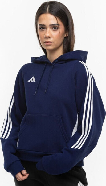 Adidas Bluza damska adidas Tiro 24 Hooded granatowa IR7507 L