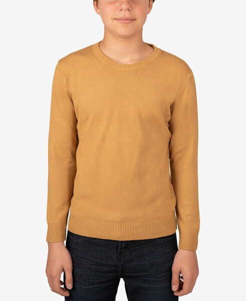 Boy's Basic Crew Neck Sweater