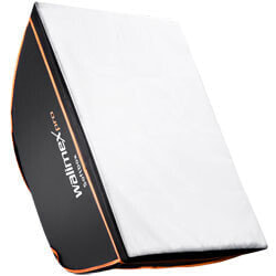 Walimex pro Softbox Orange Line 80x120 - Black - White - Aluminium - Cotton - PVC - 1.8 kg - 430 mm - 800 mm - 1200 mm