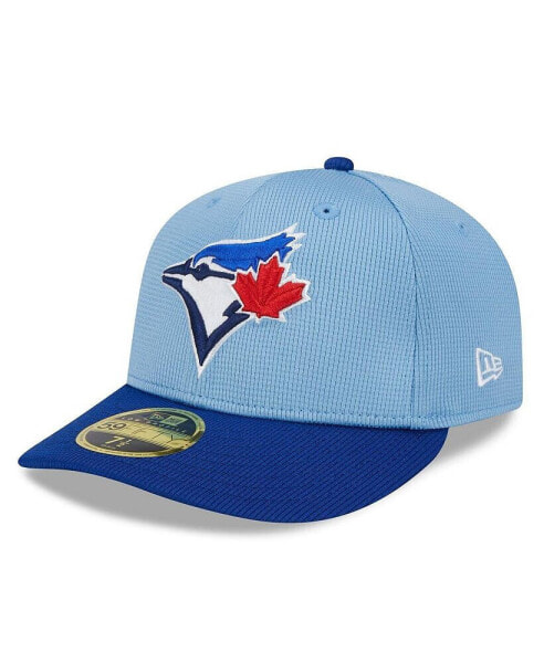 Men's Light Blue Toronto Blue Jays 2024 Batting Practice Low Profile 59FIFTY Fitted Hat