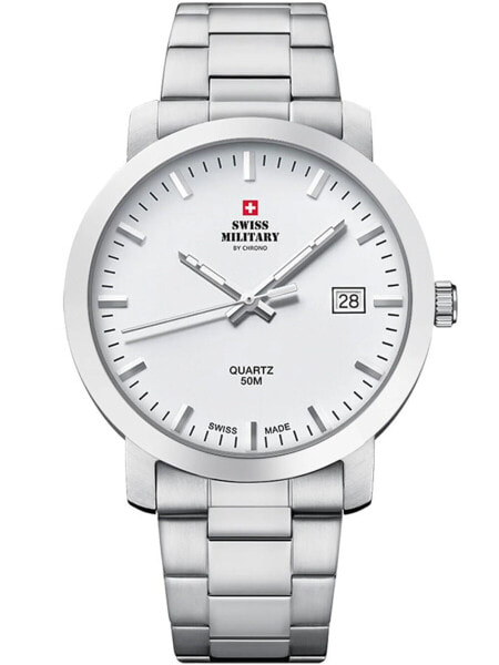 Наручные часы Calvin Klein Men's Leather Strap Watch 44mm