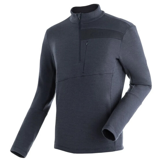 MAIER SPORTS Midlayer Skutvik HZ M half zip fleece