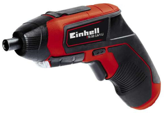 Einhell TE-SD 3,6/1 Li - Magnetic bit holder - Black - Red - 4.5 N?m - 6.35 mm - Battery - 3.6 V