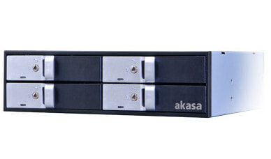 Akasa AK-IEN-02 - 2.5" - Serial ATA - 6 Gbit/s - Black - Plastic,Stainless steel - 148 mm