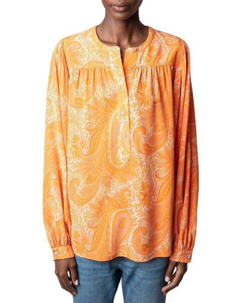 Блузка из шелка ZADIG \& VOLTAIRE Tigy для женщин