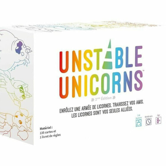 Настольная игра Asmodee Unstable Unicorns (FR)