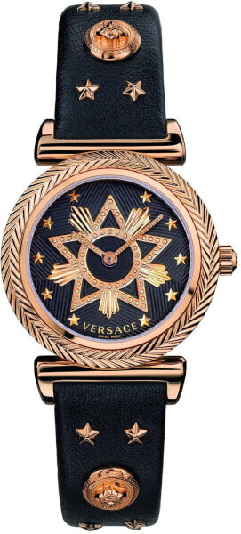 Versace Damen Armbanduhr V-Motif Western 35 mm VERE015 19