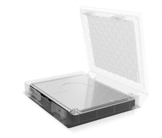 Корпус для внешнего жесткого диска ICY BOX IB-AC6251 пластиковый прозрачный 2.5" 106 мм 82 мм 16 мм