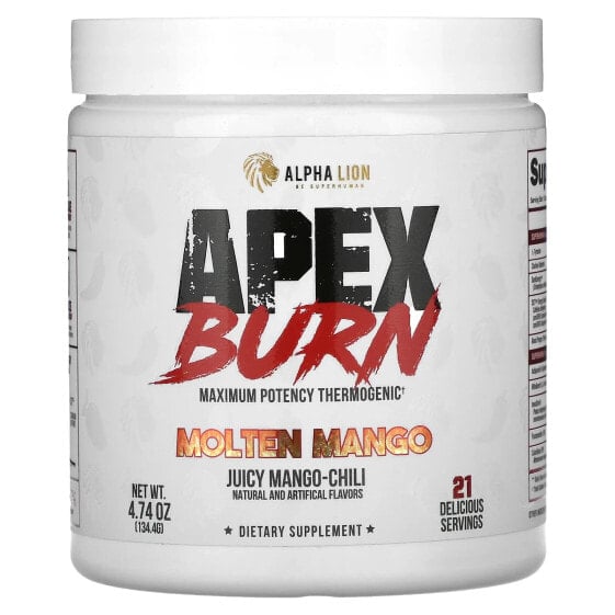 Apex Burn, Molten Mango, Juicy Mango-Chili, 4.74 oz (134.4 g)