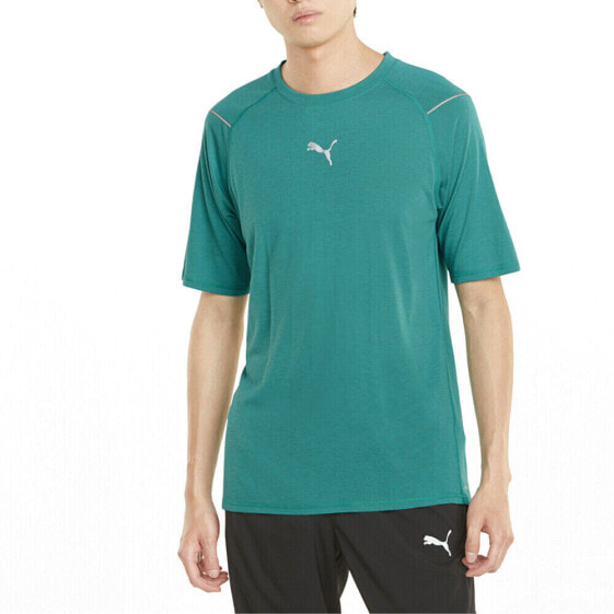 Футболка Puma Run Wool Crew Neck Green