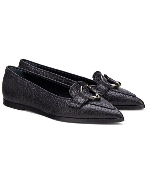 Agl Rei Piercing Leather Ballet Flat Women's