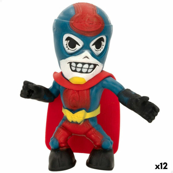 Фигурка Eolo Super Masked Pepper Man 14 x 15,5 x 5,5 cm Эластичный (12 штук)