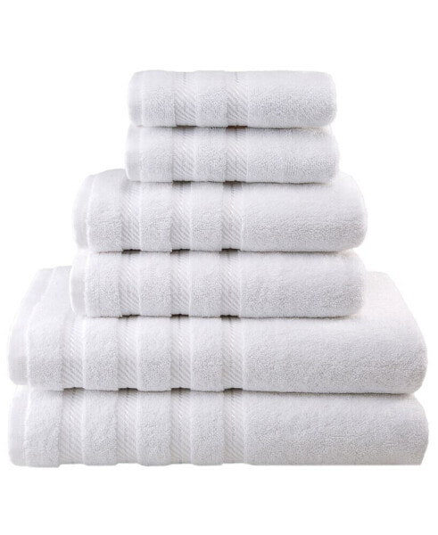 100% Cotton Luxury 6-Piece Towel Set