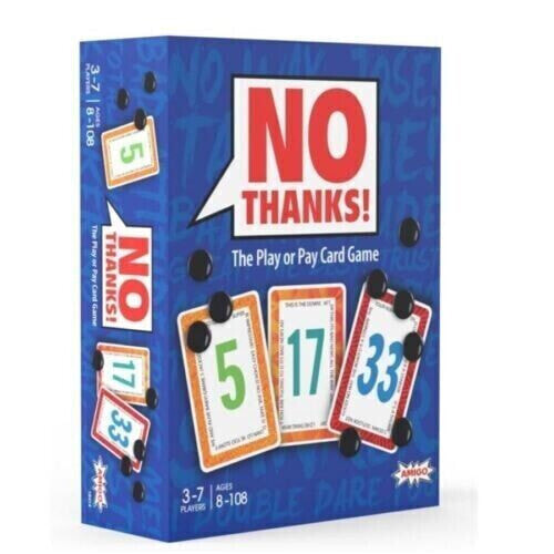 No Thanks! Board Game New Sealed
