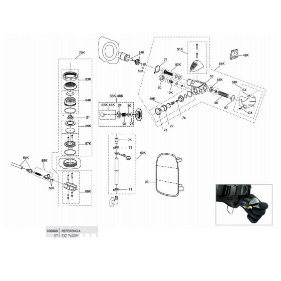 CRESSI FCS Body Plug