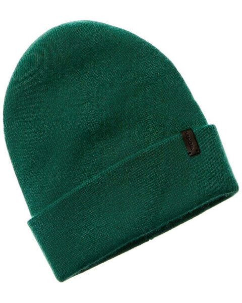 Vince Ribbed Cuff Cashmere Beanie Women's Green