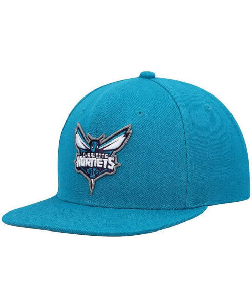 Men's Teal Charlotte Hornets Ground 2.0 Snapback Hat