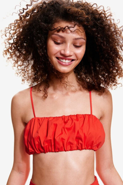 Poplin Bralette Top