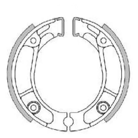 BRENTA MOTO 0305 Brake Shoe