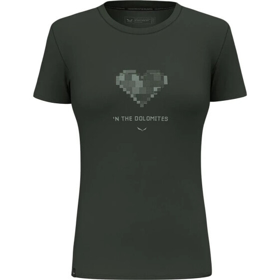 SALEWA Pure Heart Dry short sleeve T-shirt