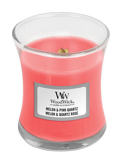 Scented candle vase Melon & Pink Quartz 85 g