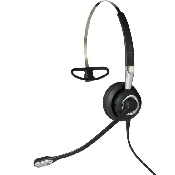 Jabra Biz 2400 II QD Mono NC 3-in-1 Wideband Balanced - Headset - Head-band - Office/Call center - Black - Silver - Monaural - China