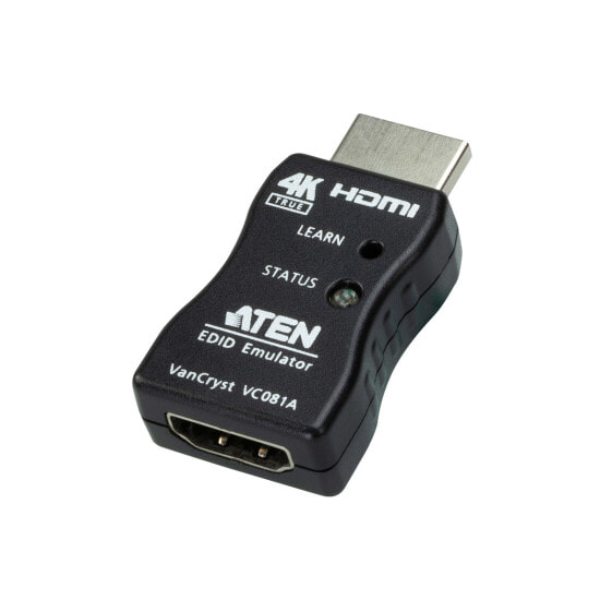 ATEN VC081A - 3840 x 2160 pixels - Black - Plastic - HDMI - 44 mm - 24 mm