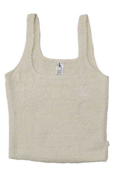 Cavin Klein Women's CK One Plush Sleep Tank Top - QS6721