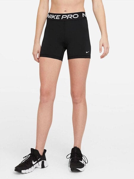 Nike Pro Training 365 5 inch booty shorts in black