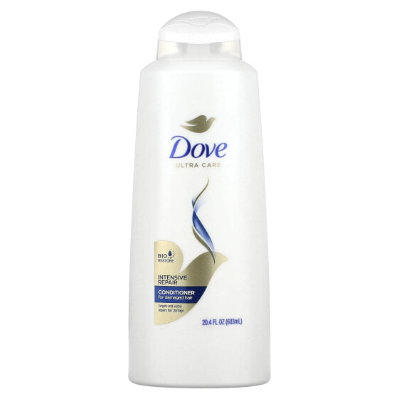 Dove, Ultra Care, интенсивное восстановление, кондиционер для поврежденных волос, 603 мл (20,4 жидк. унции)