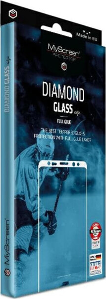 MyScreen Protector MyScreen Protector - Szkło hartowane z klejem na całej powierzchni DIAMOND GLASS edge FULL GLUE (czarna ramka) do Realme Narzo 70 Pro