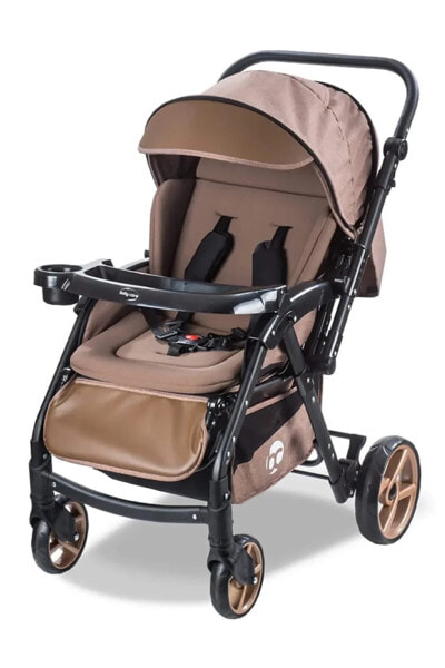 Babycare Combo Maxi Pro Çift Yönlü Bebek Arabası Gri