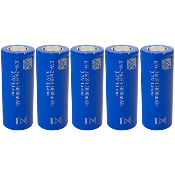 HEPOLUZ Mod LI-ION battery 26650mAh 5 units