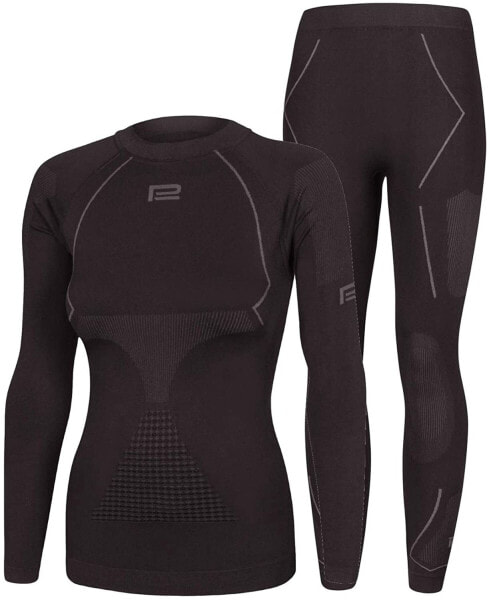 Prosske Thermo Xtreme 2.0 Women's Seamless Functional Underwear Set, Thermal Ski Underwear, Breathable