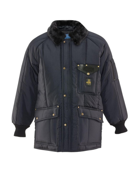 Men's Insulated Iron-Tuff Siberian Workwear Jacket with Fleece Collar