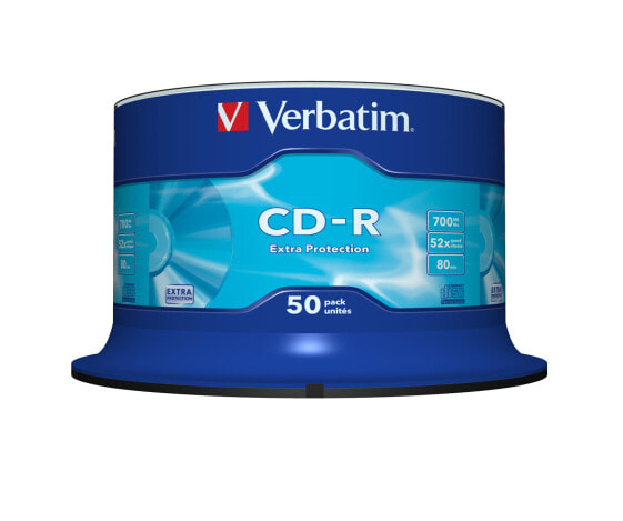 Verbatim CD-R Extra Protection - 52x - CD-R - 700 MB - Spindel - 50 Stück(e)