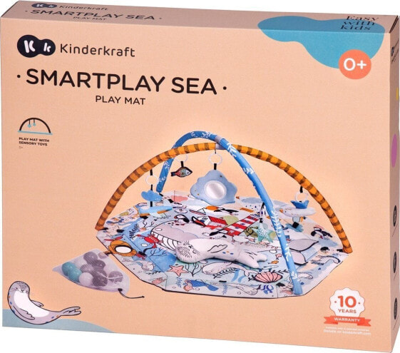 KinderKraft Kinderkraft Mata interaktywna 2w1 SMARTPLAY SEA