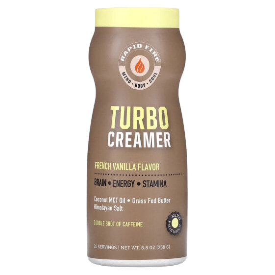Turbo Creamer, French Vanilla , 8.8 oz (250 g)