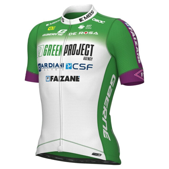 ALE Green Project-Bardiani CSF-Faizane PRO 2023 short sleeve jersey