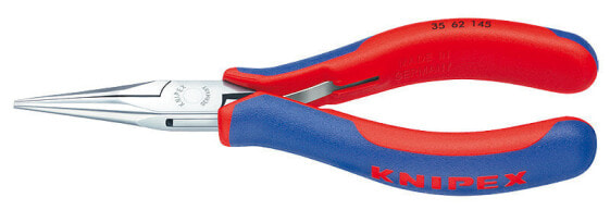 KNIPEX 35 62 145 - Needle-nose pliers - Steel - Plastic - Blue - Red - 145 mm - 103 g