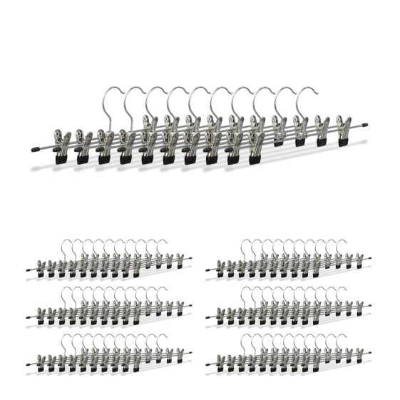 70 x Hosenbügel Metall