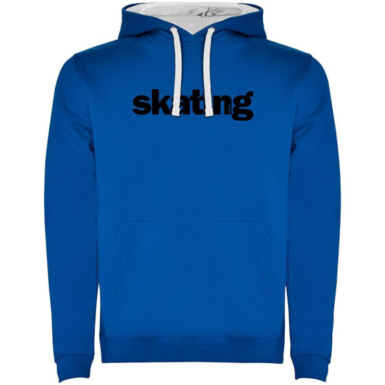 KRUSKIS Word Skating Two-Colour hoodie