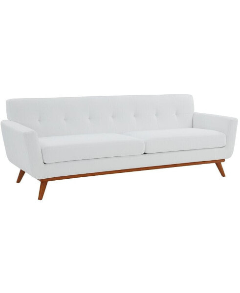 Opal 90" Linen Tufted Sofa