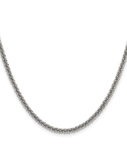 Chisel stainless Steel Polished 3.3mm Cyclone Chain Necklace