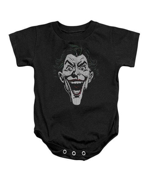 Baby Girls Baby Joker Lines Snapsuit